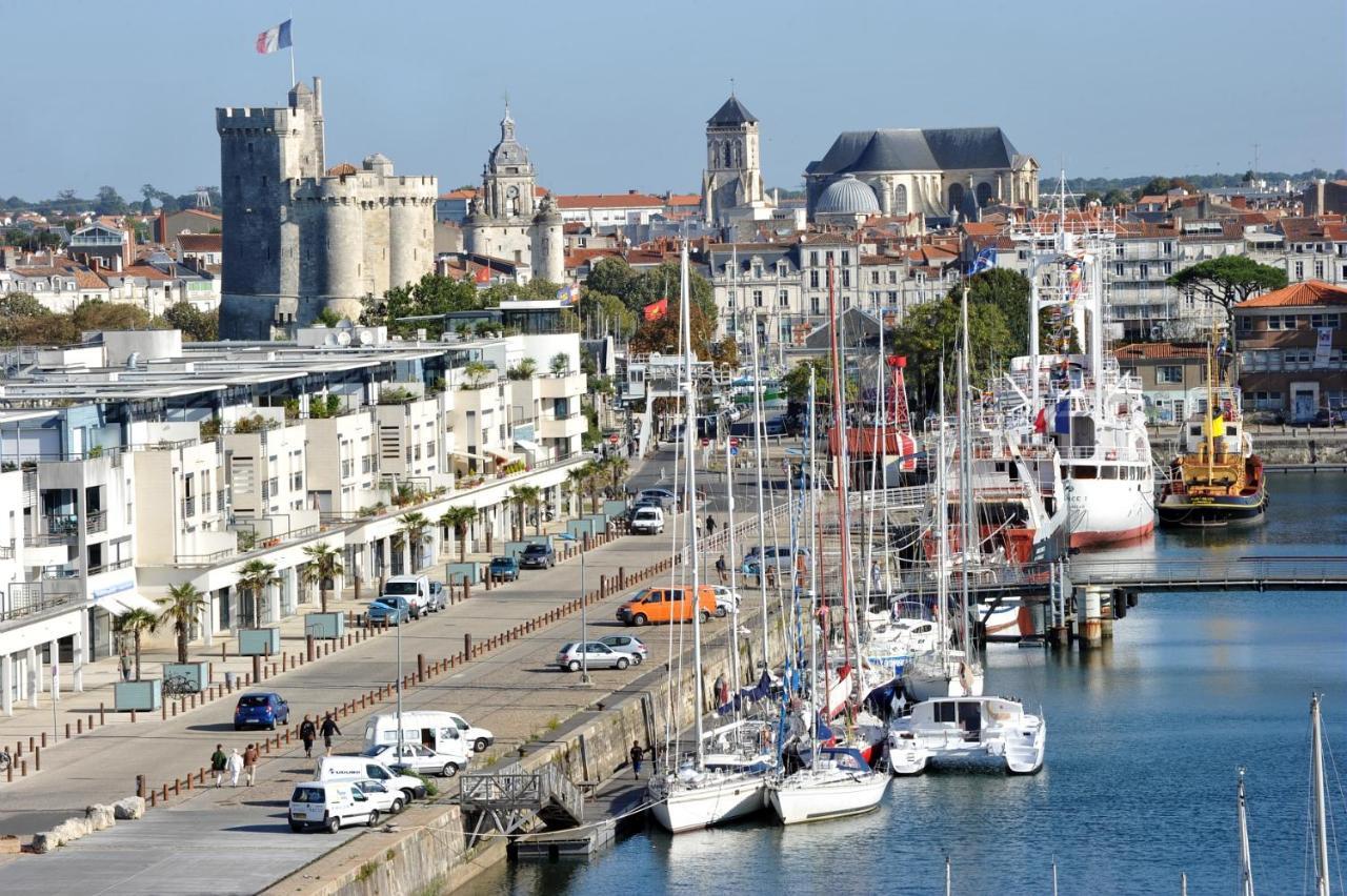 Charmant Cocon Iode Cosy Equipe, Baigne De Lumiere, Situe Au Coeur De La Rochelle A 1Min A Pied Du Marche Central Avec Tv Et Wifi Exterior foto